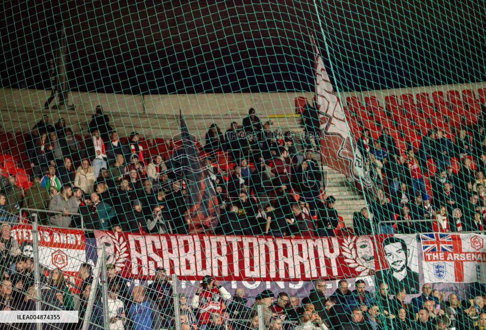 CALCIO - UEFA Champions League - Slavia Praha vs Arsenal