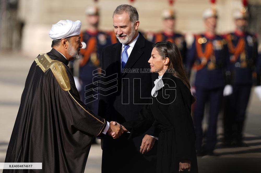 State Visit of Sultan of Oman - Spain