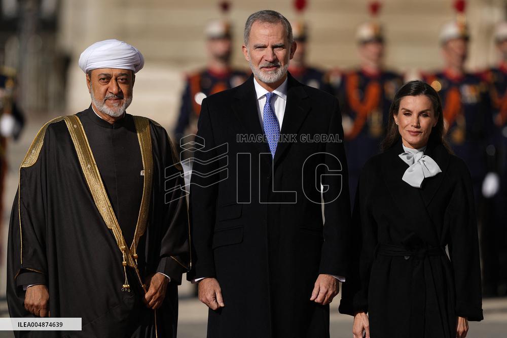 State Visit of Sultan of Oman - Spain