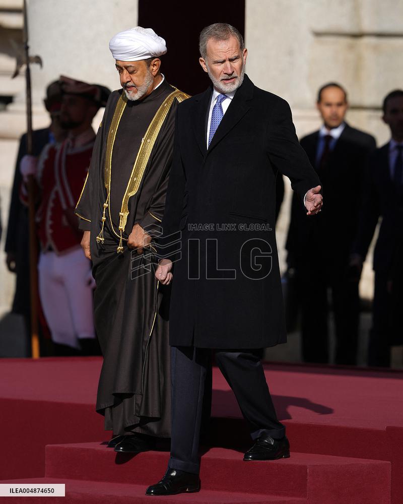 State Visit of Sultan of Oman - Spain