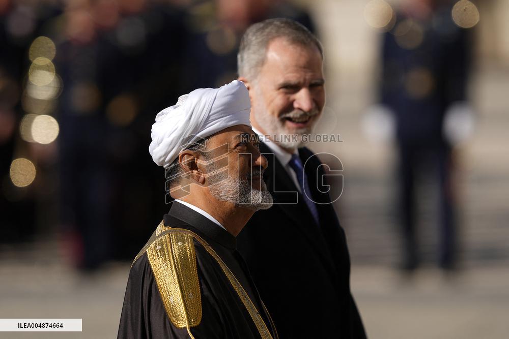 State Visit of Sultan of Oman - Spain
