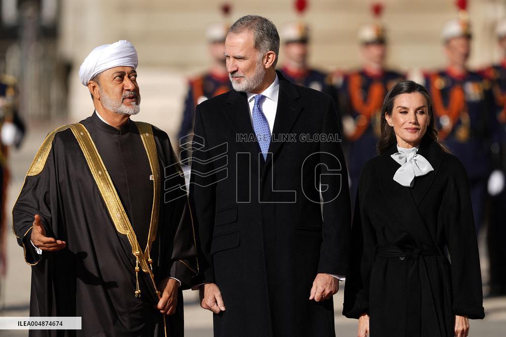 State Visit of Sultan of Oman - Spain