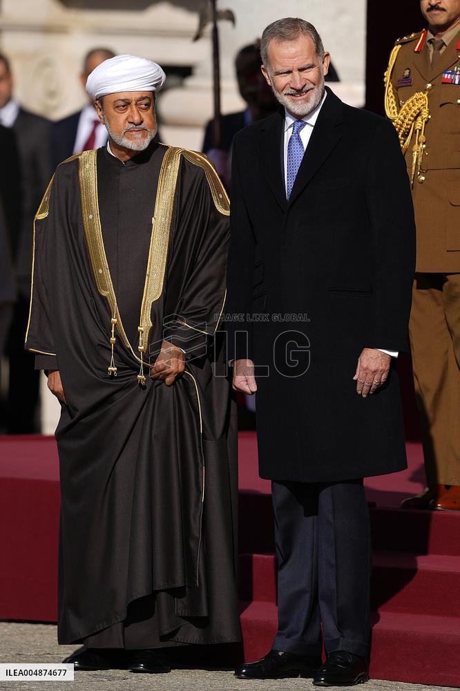 State Visit of Sultan of Oman - Spain