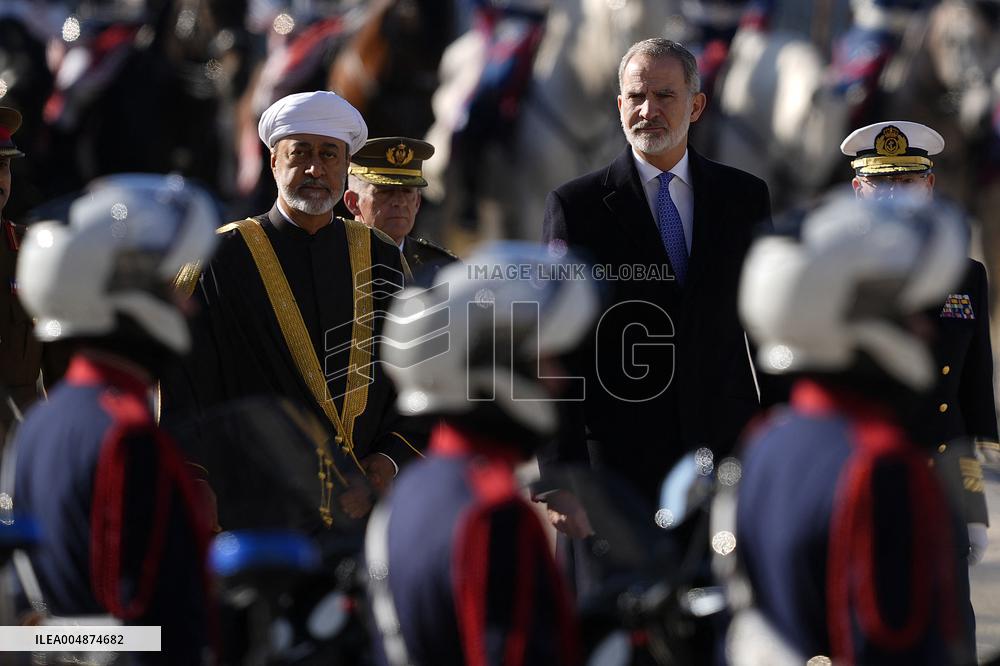State Visit of Sultan of Oman - Spain