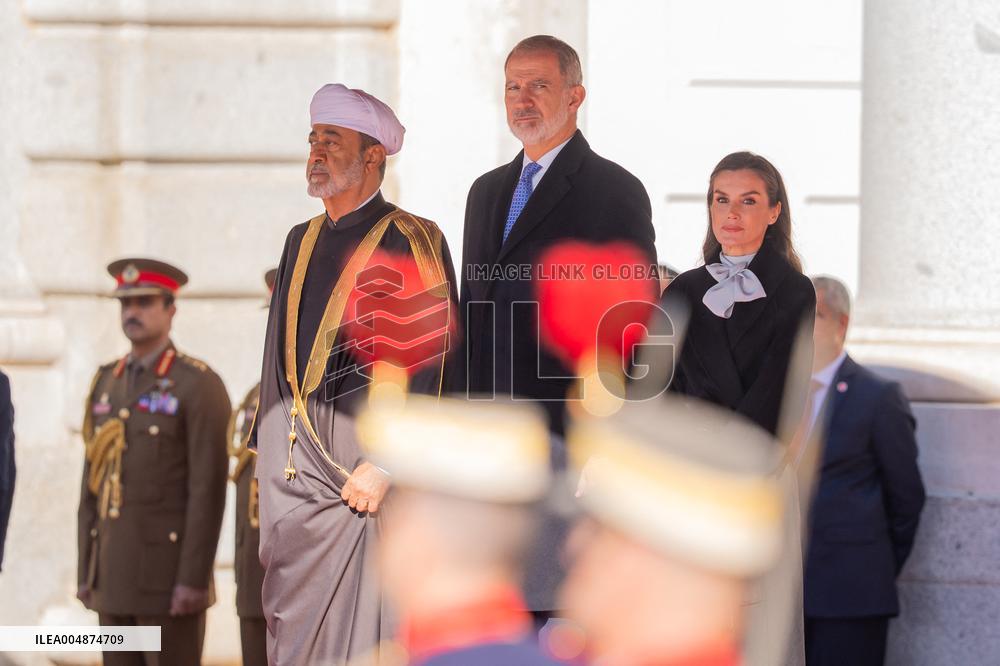 State Visit of Sultan of Oman - Spain