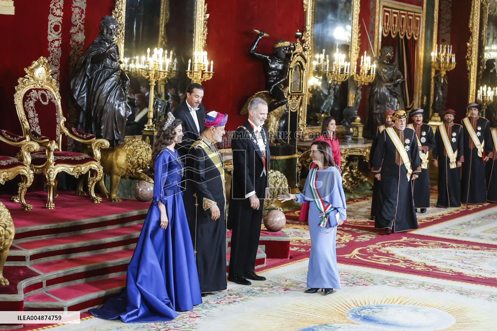 State Visit of Sultan of Oman - Spain