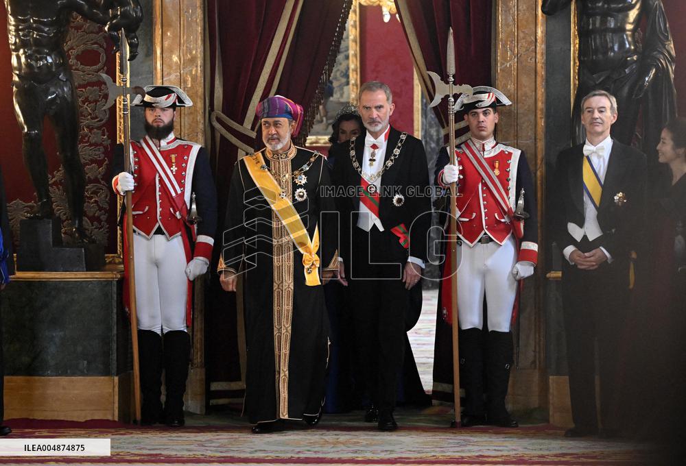 State Visit of Sultan of Oman - Spain