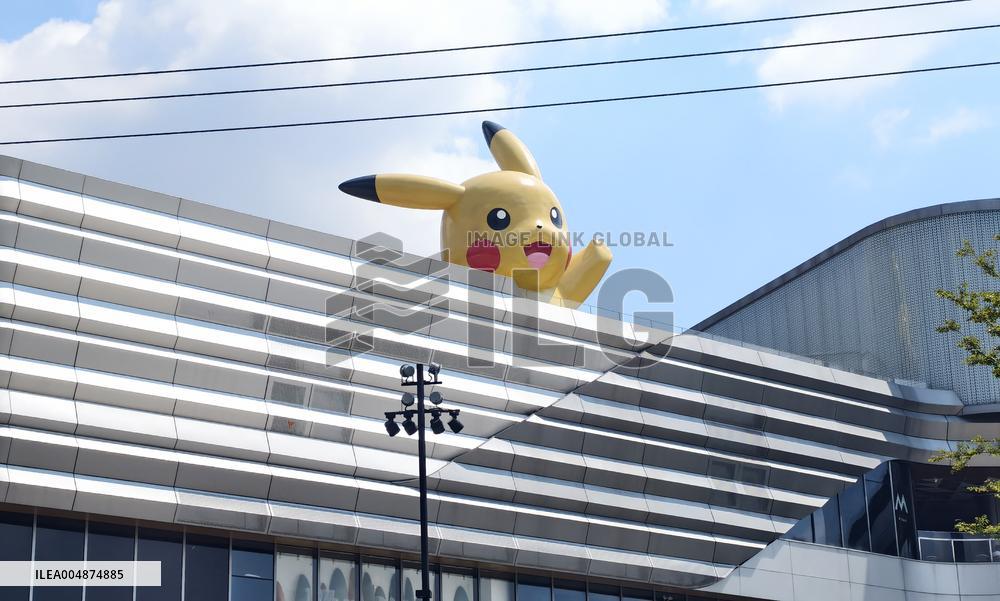 World's Tallest Pokemon Pikachu Open-air Fiberglass Sculpture
