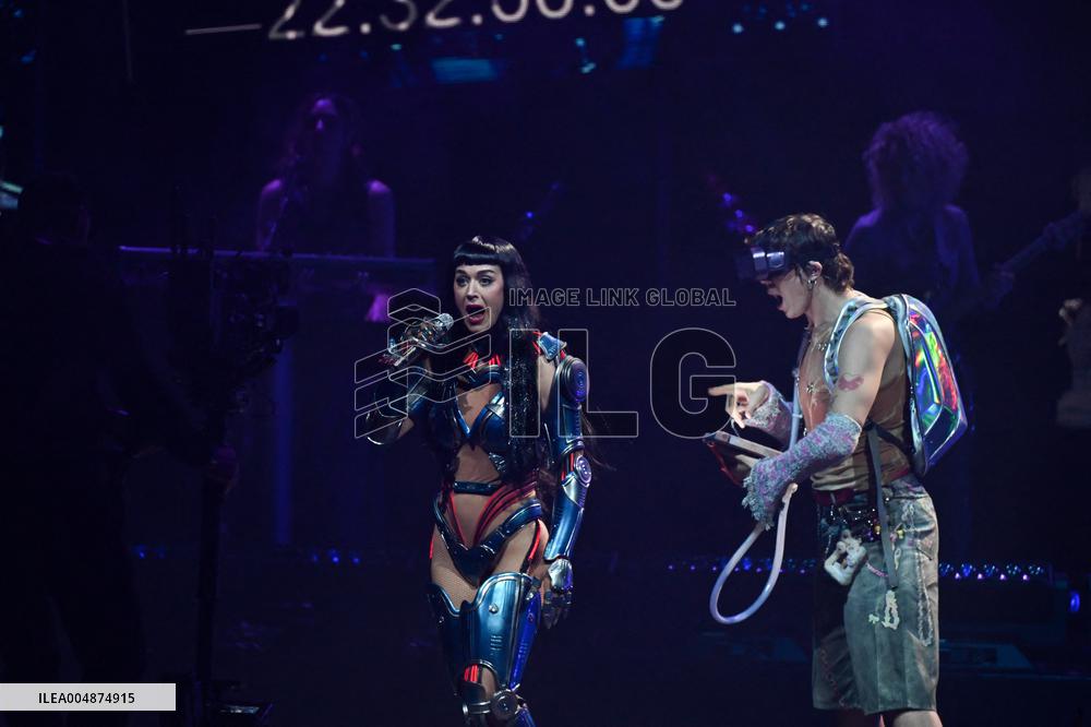 Katy Perry Performs At The Accor Arena - Paris