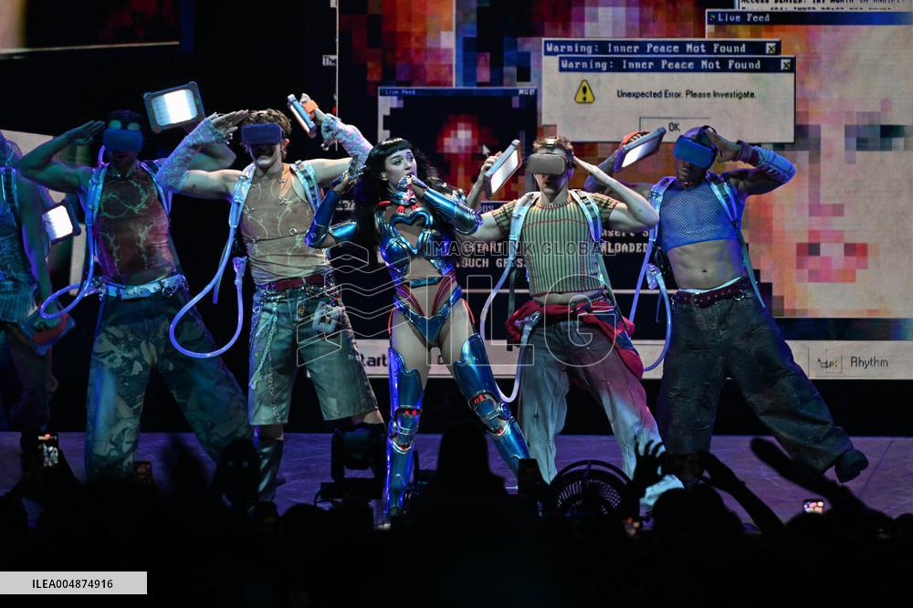 Katy Perry Performs At The Accor Arena - Paris