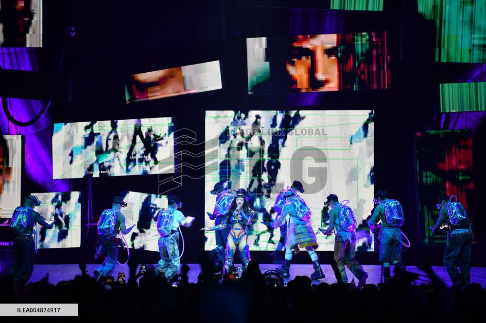 Katy Perry Performs At The Accor Arena - Paris