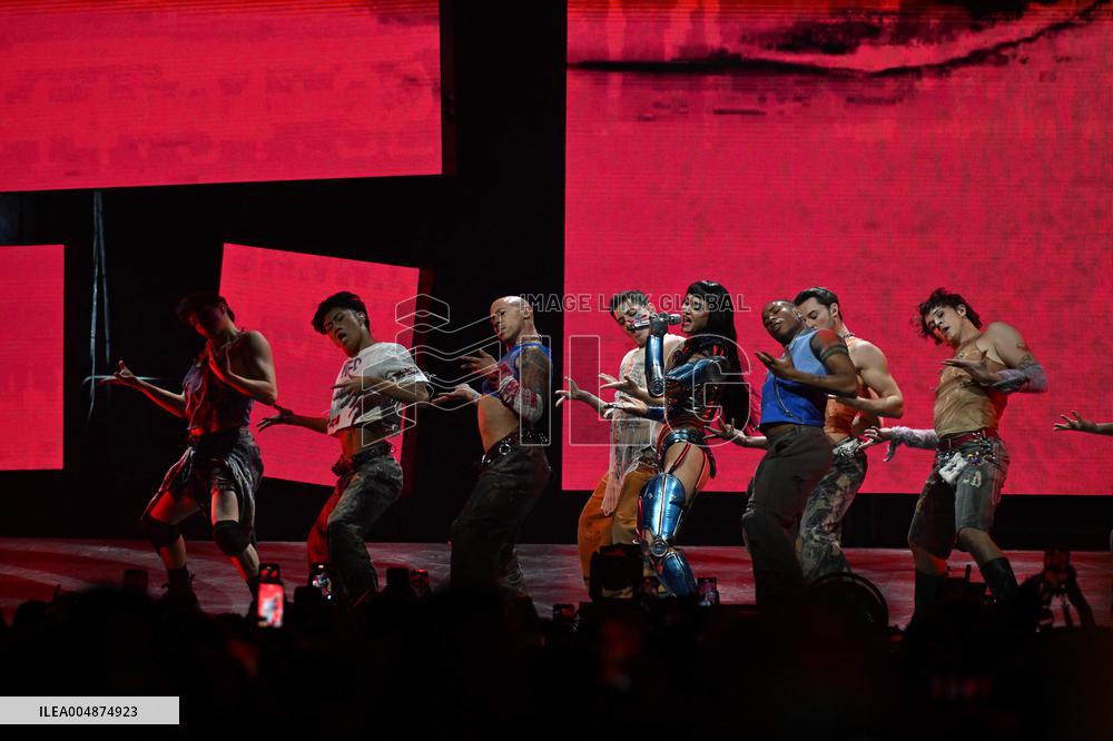 Katy Perry Performs At The Accor Arena - Paris