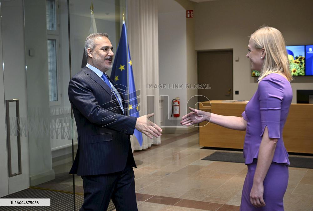Turkish Foreign Minister Hakan Fidan visits Helsinki