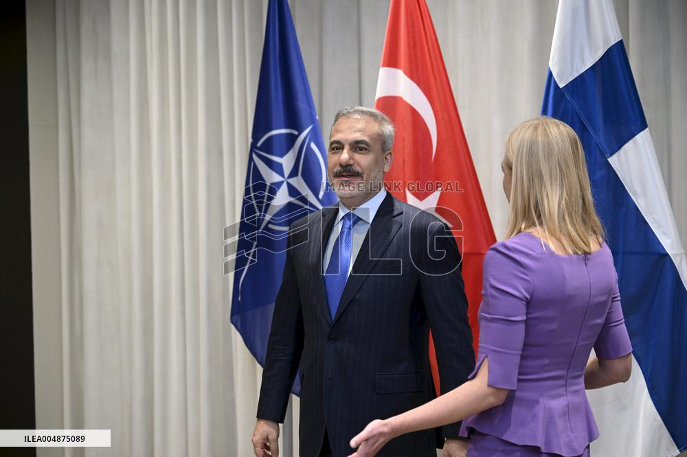 Turkish Foreign Minister Hakan Fidan visits Helsinki
