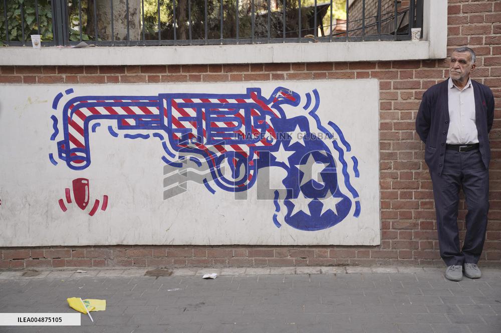 Iranians Rally At Former US Embassy - Tehran