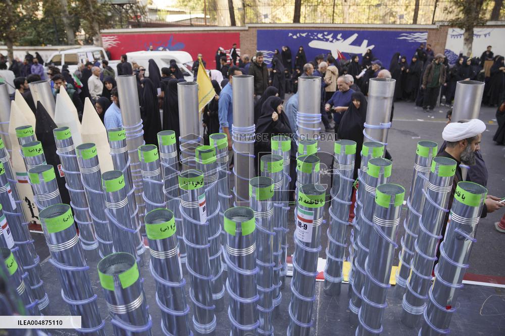 Iranians Rally At Former US Embassy - Tehran