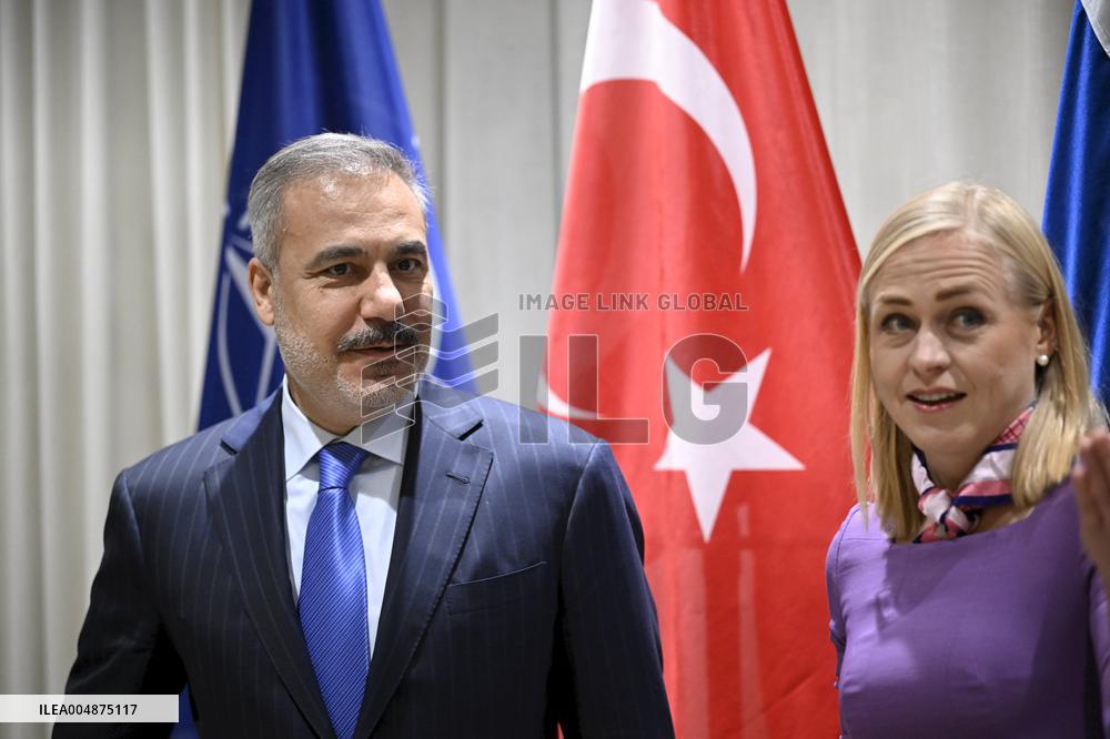 Turkish Foreign Minister Hakan Fidan visits Helsinki