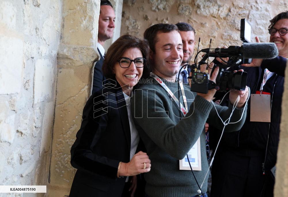 President Macron Visits the Pierre Loti House - Rochefort