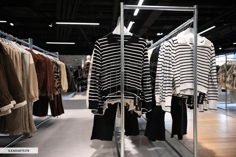 Opening Day of Shein First Physical Store at BHV - Paris