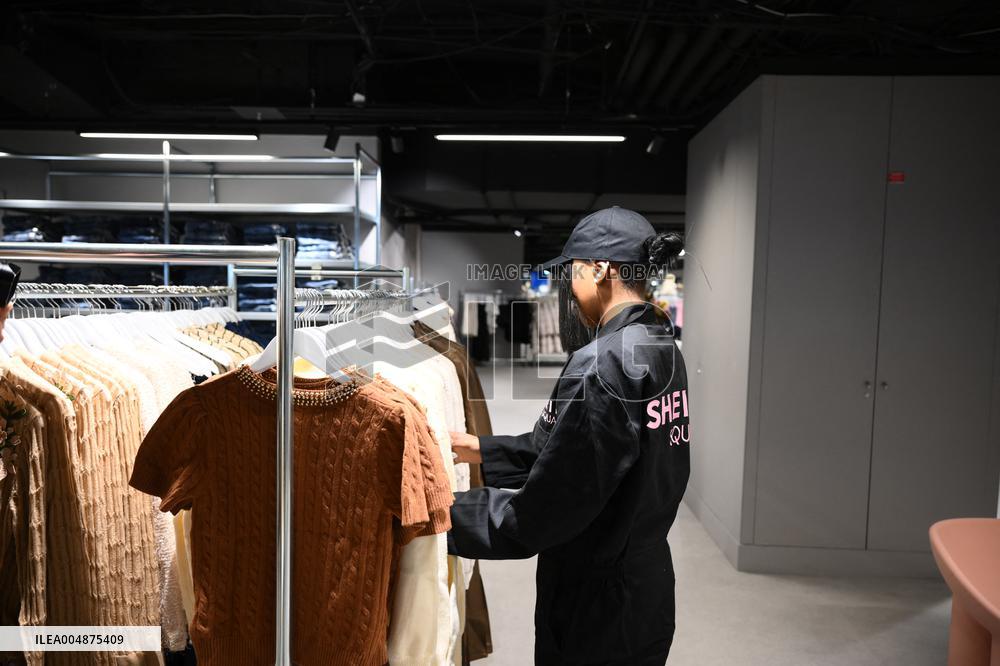 Opening Day of Shein First Physical Store at BHV - Paris