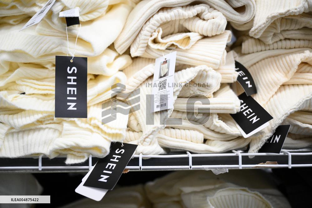 Opening Day of Shein First Physical Store at BHV - Paris