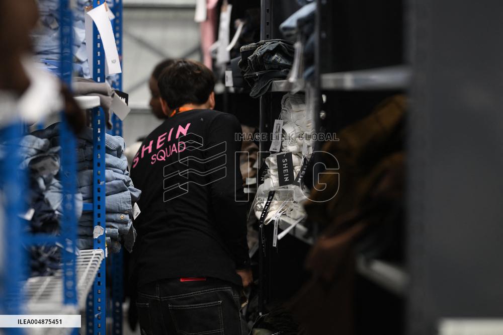 Opening Day of Shein First Physical Store at BHV - Paris