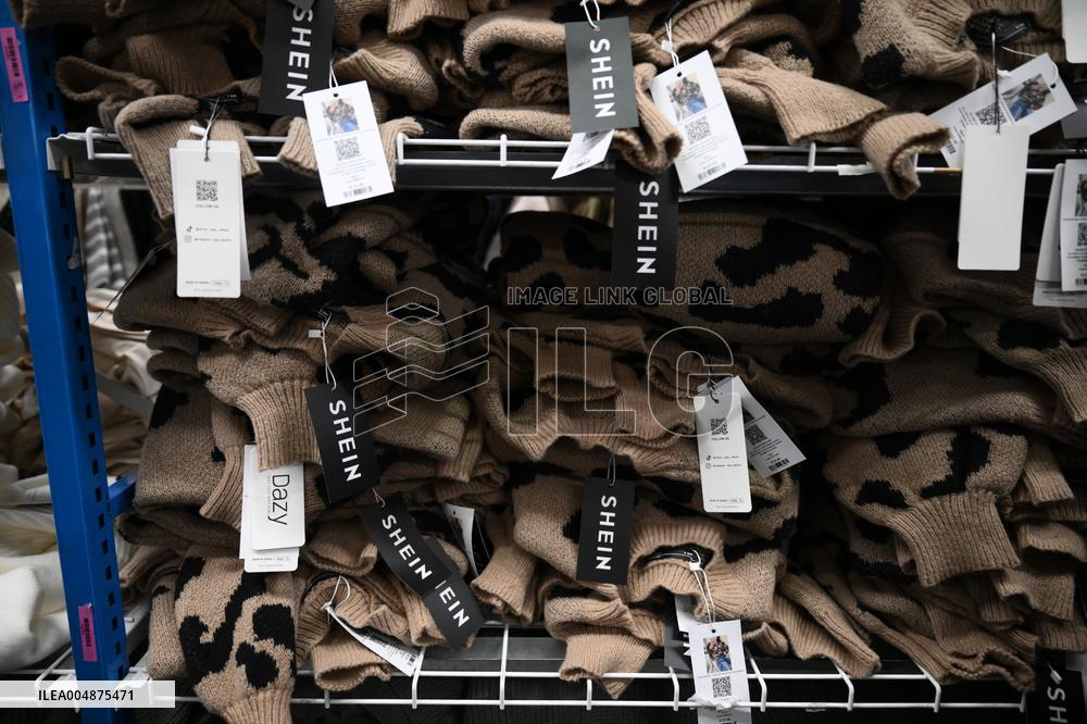 Opening Day of Shein First Physical Store at BHV - Paris