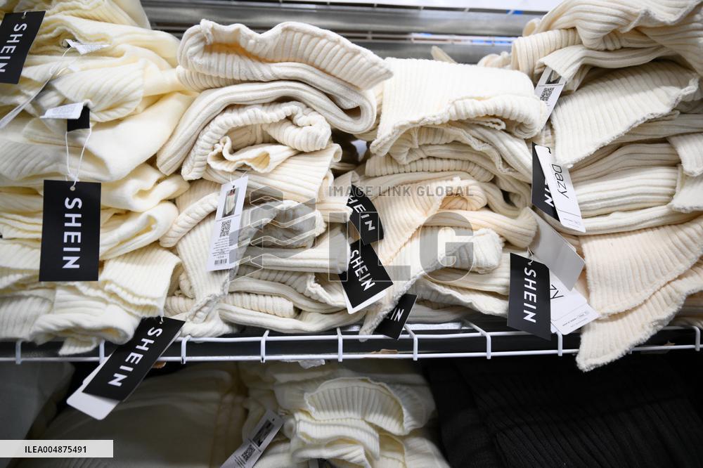 Opening Day of Shein First Physical Store at BHV - Paris