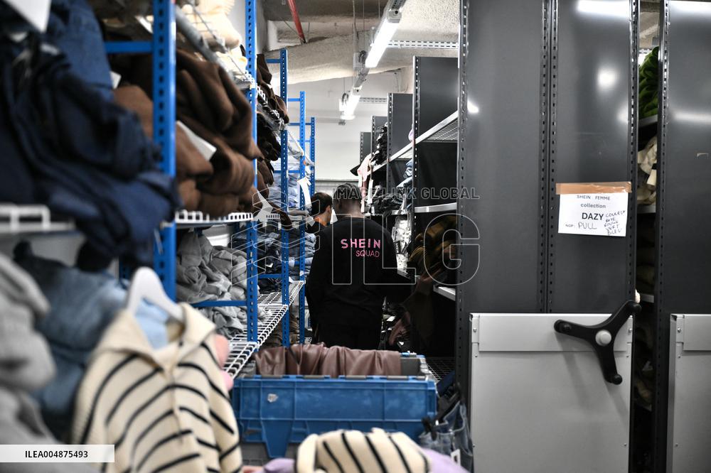 Opening Day of Shein First Physical Store at BHV - Paris