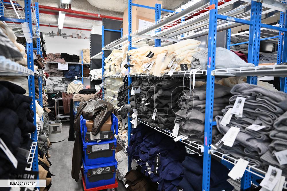 Opening Day of Shein First Physical Store at BHV - Paris