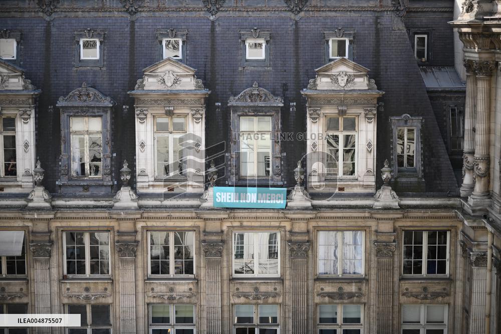 Opening Day of Shein First Physical Store at BHV - Paris