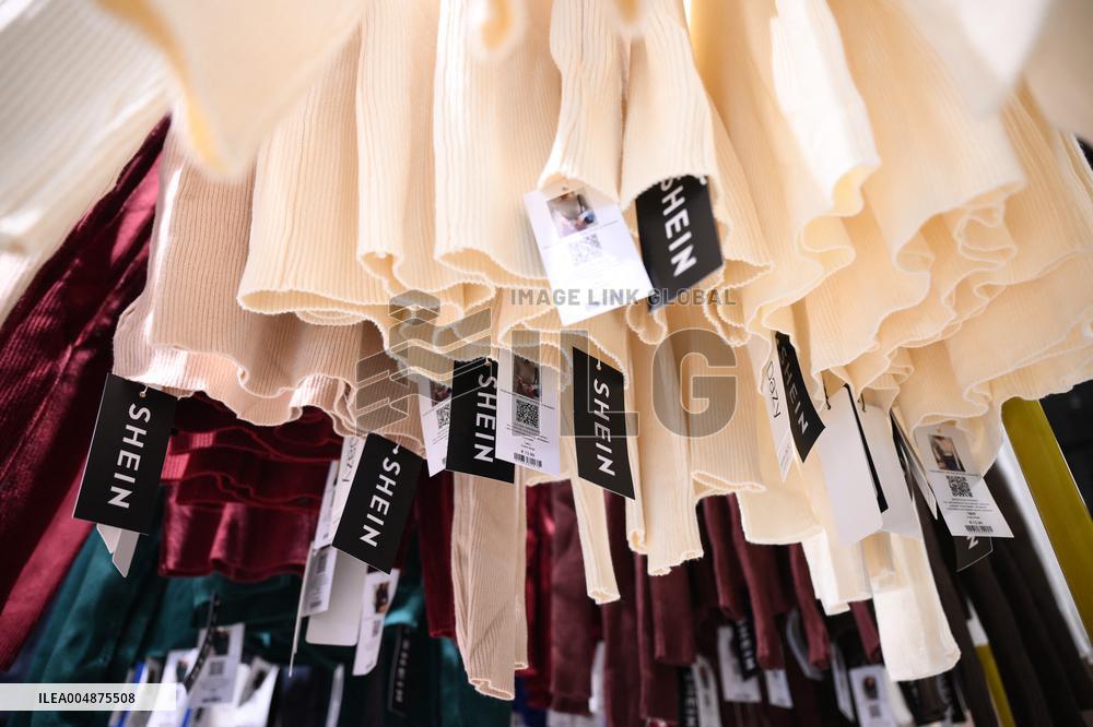 Opening Day of Shein First Physical Store at BHV - Paris