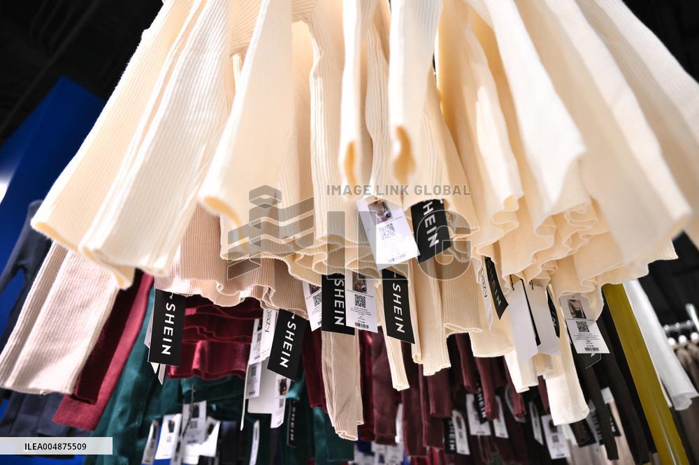 Opening Day of Shein First Physical Store at BHV - Paris