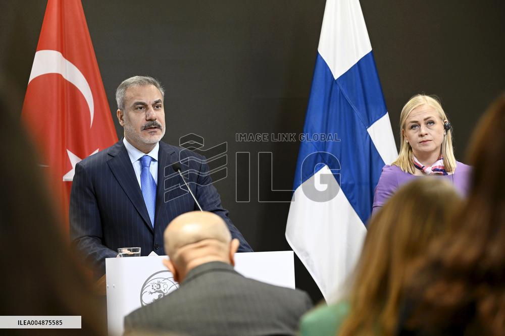 Turkish Foreign Minister Hakan Fidan visits Helsinki