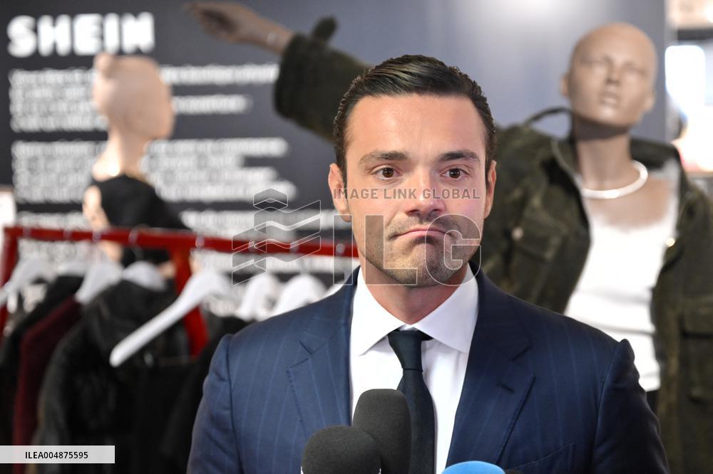 Opening Day of Shein First Physical Store at BHV - Paris