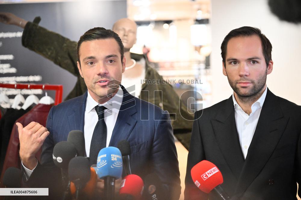 Opening Day of Shein First Physical Store at BHV - Paris