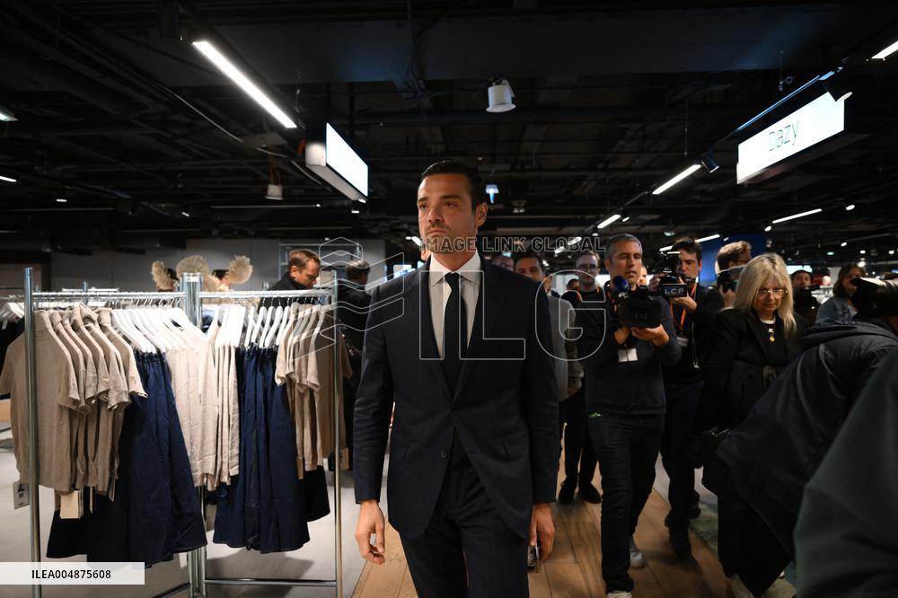 Opening Day of Shein First Physical Store at BHV - Paris