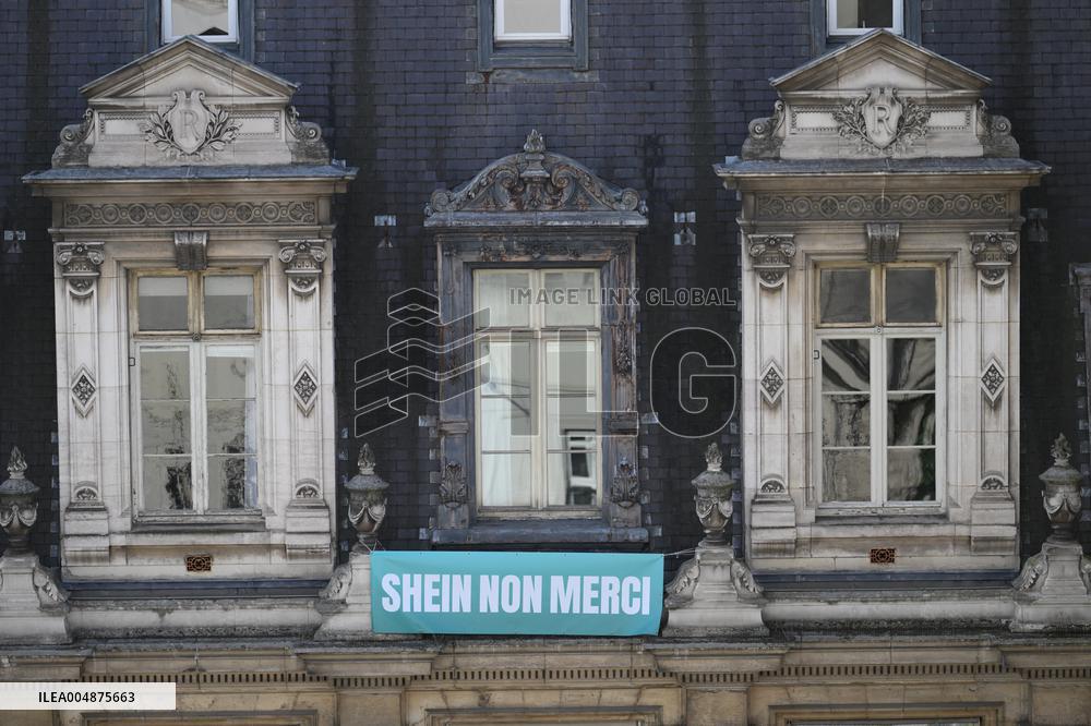 Opening Day of Shein First Physical Store at BHV - Paris