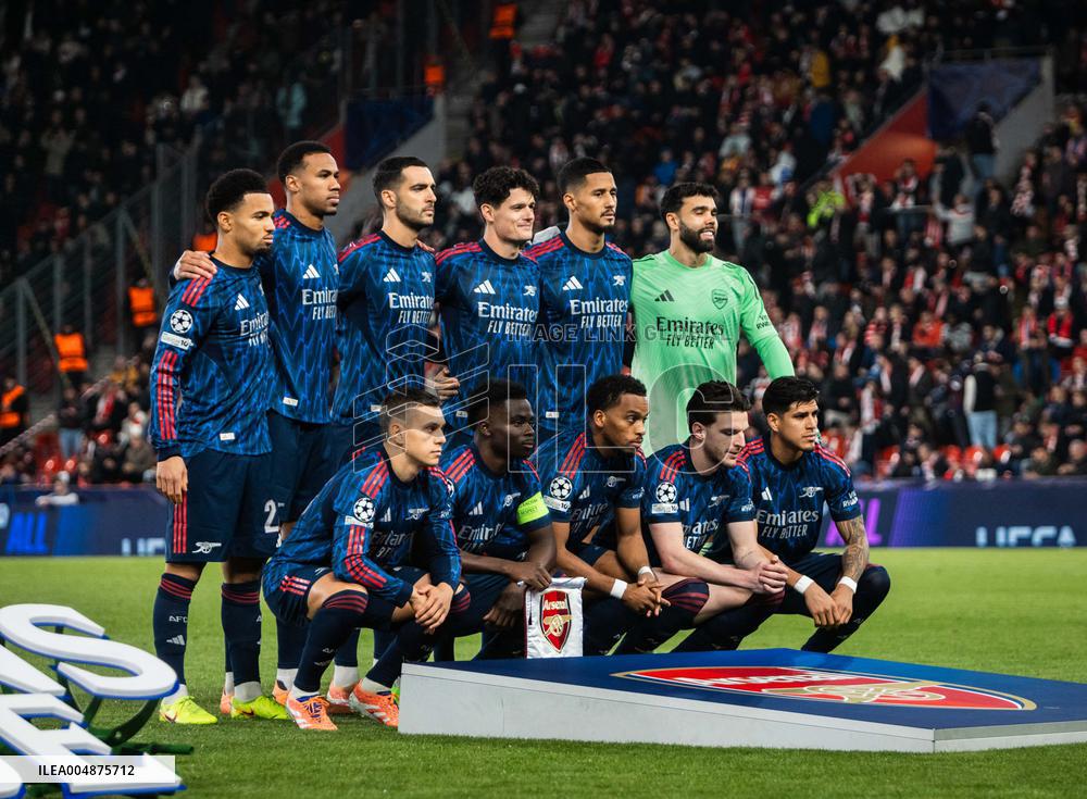 CALCIO - UEFA Champions League - Slavia Praha vs Arsenal