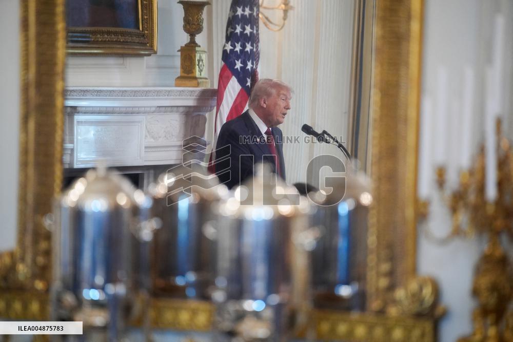 Trump With Republican Senators - Washington