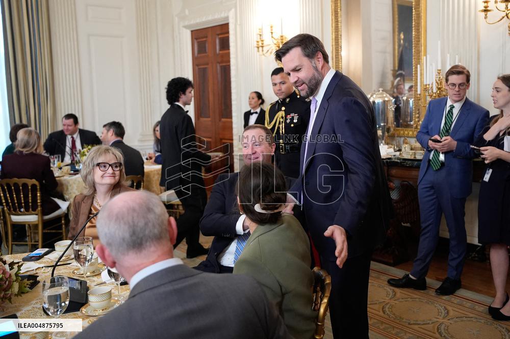 Trump With Republican Senators - Washington