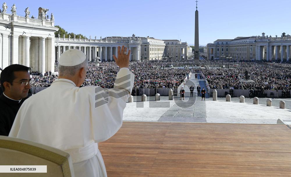 Pope Leo XIV Leads The General Audience - Vatican
