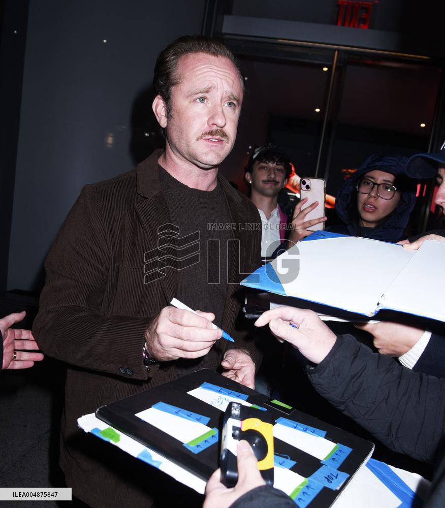 Celebs Leave Christy Screening - NYC