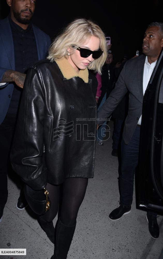 Celebs Leave Christy Screening - NYC