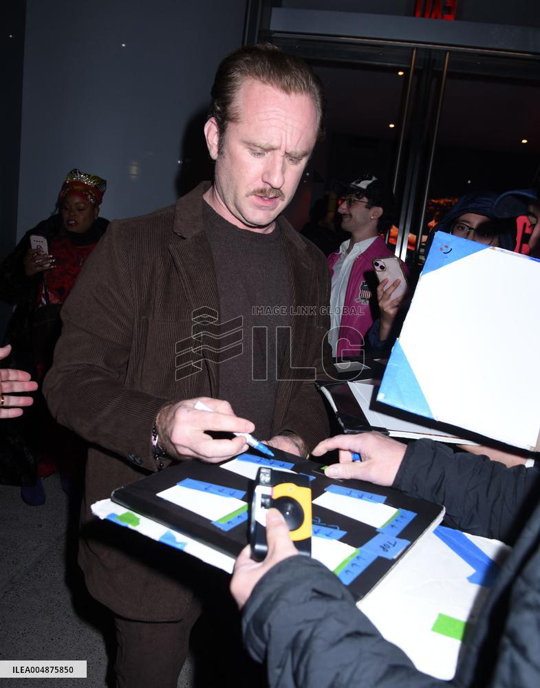 Celebs Leave Christy Screening - NYC