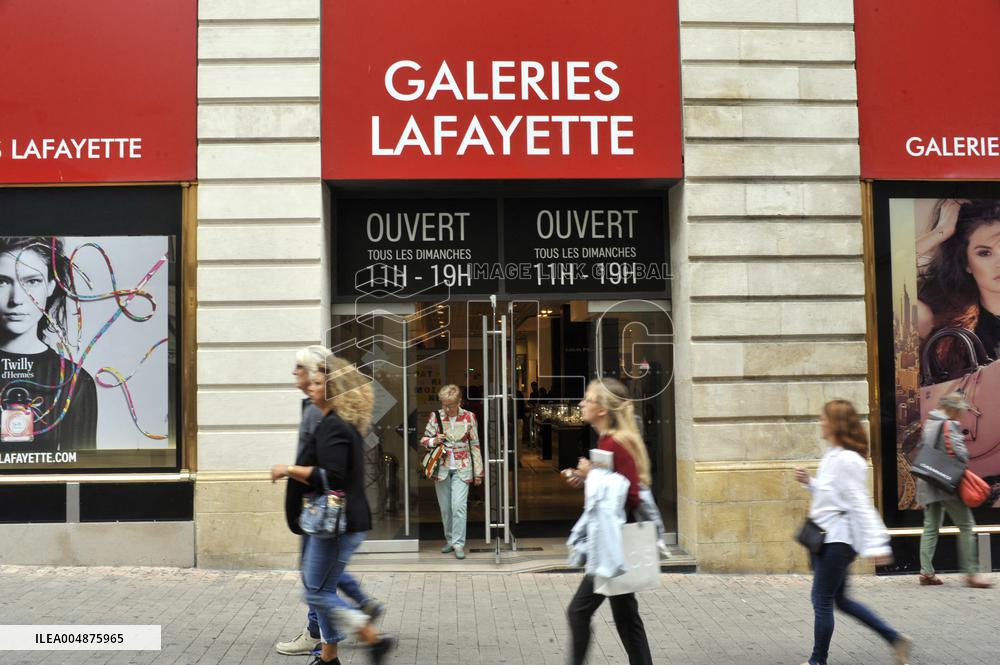 Illustration - Galerie Lafayette - France