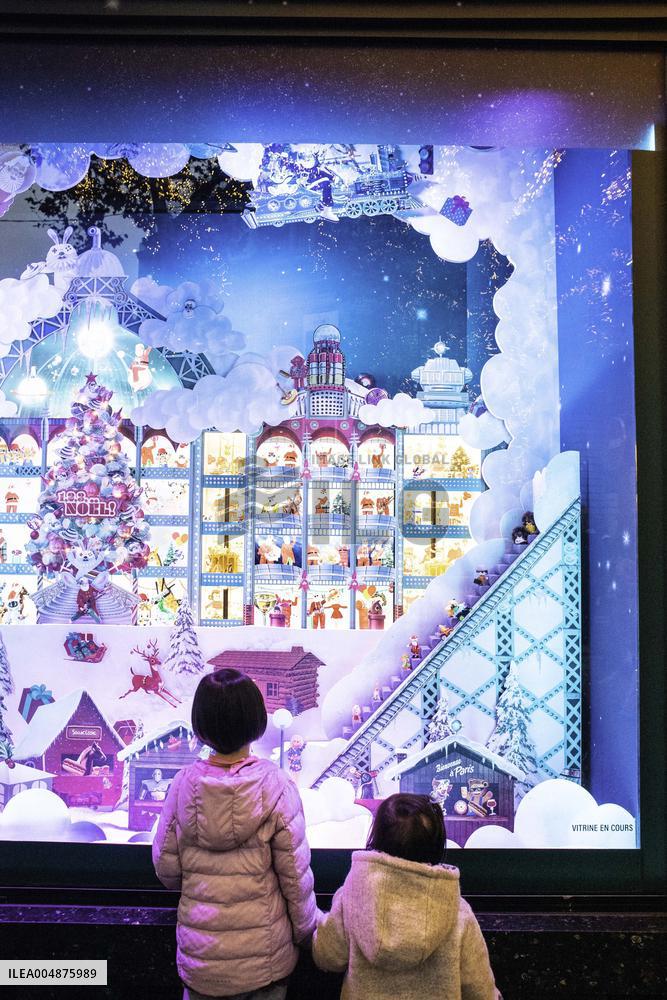 Illustration - Galeries Lafayette - Paris