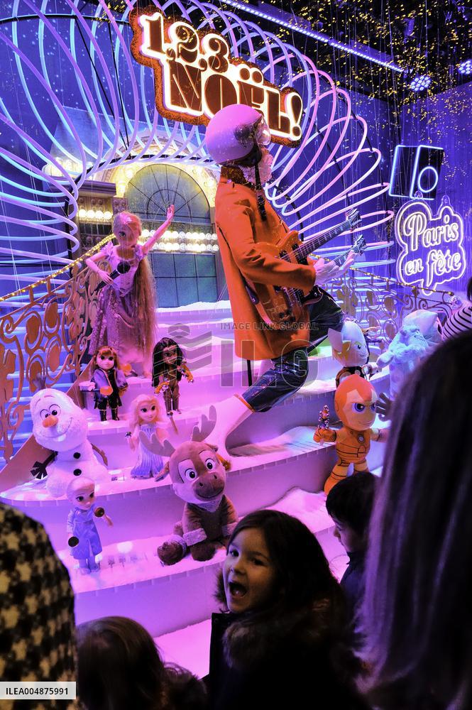 Illustration - Galeries Lafayette - Paris