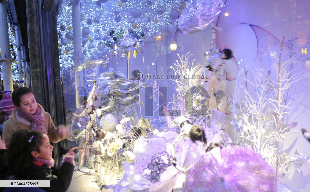 Illustration - Galeries Lafayette - Paris