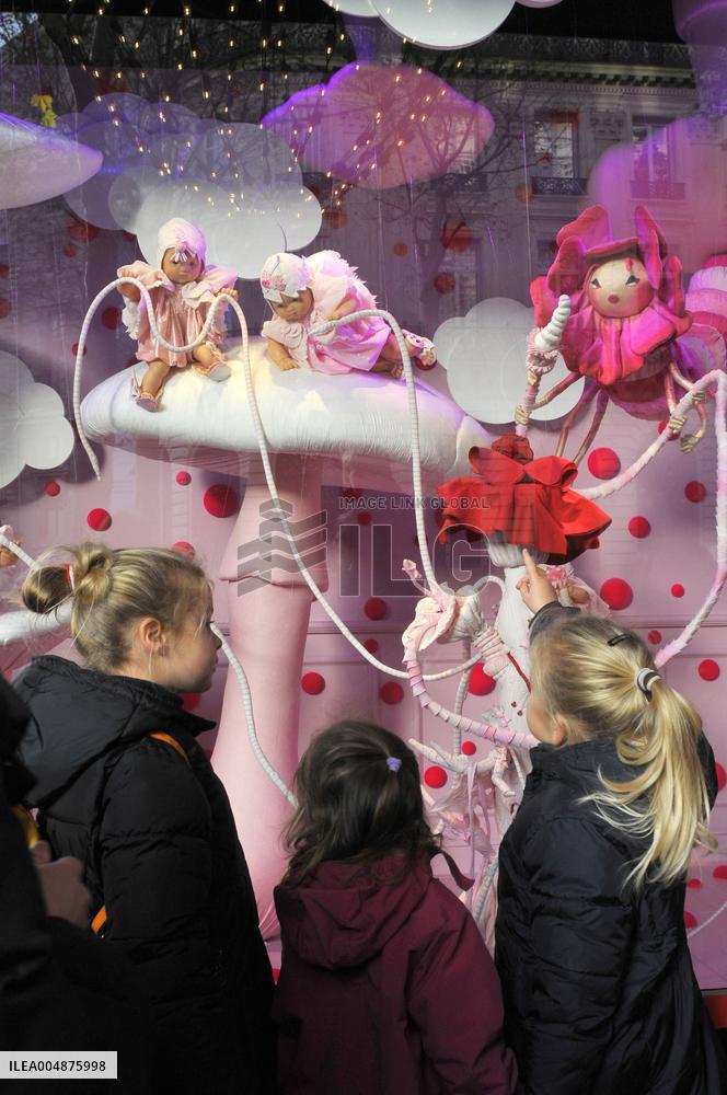 Illustration - Galeries Lafayette - Paris